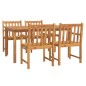 vidaXL Set da Pranzo per Giardino 5 pz in Legno Massello di Acacia vidaXL Set da Pranzo per Giardino 5 pz in Legno Massello di Acacia