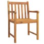 vidaXL Set da Pranzo per Giardino 5 pz in Legno Massello di Acacia vidaXL Set da Pranzo per Giardino 5 pz in Legno Massello di Acacia