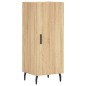 vidaXL Credenza Rovere Sonoma 34,5x34x180 cm in Legno Multistrato vidaXL Credenza Rovere Sonoma 34,5x34x180 cm in Legno Multistrato