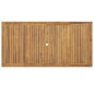 vidaXL Set da Pranzo da Giardino 7 pz in Legno Massello di Acacia vidaXL Set da Pranzo da Giardino 7 pz in Legno Massello di Acacia