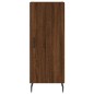 vidaXL Credenza Rovere Marrone 34,5x34x180 cm in Legno Multistrato vidaXL Credenza Rovere Marrone 34,5x34x180 cm in Legno Multistrato