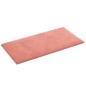 Pannelli Murali 12 pz Rosa 30x15 cm in Velluto 0,54 m² Pannelli Murali 12 pz Rosa 30x15 cm in Velluto 0,54 m²