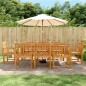 vidaXL Set da Pranzo da Giardino 9 pz Legno Massello di Acacia vidaXL Set da Pranzo da Giardino 9 pz Legno Massello di Acacia