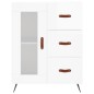 vidaXL Credenza Bianco Lucido 69,5x34x180 cm in Legno Multistrato vidaXL Credenza Bianco Lucido 69,5x34x180 cm in Legno Multistrato