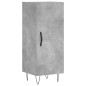 vidaXL Credenza Grigio Cemento 34,5x34x180 cm in Legno Multistrato vidaXL Credenza Grigio Cemento 34,5x34x180 cm in Legno Multistrato