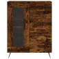 vidaXL Credenza Rovere Fumo 69,5x34x180 cm in Legno Multistrato vidaXL Credenza Rovere Fumo 69,5x34x180 cm in Legno Multistrato