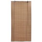 Tende a Rullo in Bambù Marrone 80x160 cm