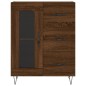 vidaXL Credenza Rovere Marrone 69,5x34x180 cm in Legno Multistrato vidaXL Credenza Rovere Marrone 69,5x34x180 cm in Legno Multistrato