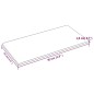 Pannelli Murali 12 pz Rosa 30x15 cm in Velluto 0,54 m² Pannelli Murali 12 pz Rosa 30x15 cm in Velluto 0,54 m²