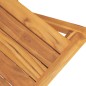 vidaXL Sedie da Giardino Pieghevoli 2pz 47x61x90cm Legno Massello Teak vidaXL Sedie da Giardino Pieghevoli 2pz 47x61x90cm Legno Massello Teak