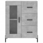 vidaXL Credenza Grigio Cemento 69,5x34x180 cm in Legno Multistrato vidaXL Credenza Grigio Cemento 69,5x34x180 cm in Legno Multistrato