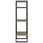 vidaXL Libreria a 3 Ripiani Rovere Sonoma 40x30x105 cm in Truciolato
