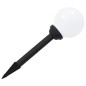 vidaXL Lampade Solari da Esterno 6 pz LED Sferiche 20 cm RGB vidaXL Lampade Solari da Esterno 6 pz LED Sferiche 20 cm RGB