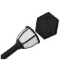 vidaXL Lampade Solari da Esterno 6 pz LED Nere vidaXL Lampade Solari da Esterno 6 pz LED Nere
