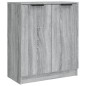 Credenza Grigio Sonoma 60x30x70 cm in Legno Multistrato Credenza Grigio Sonoma 60x30x70 cm in Legno Multistrato