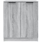 Credenza Grigio Sonoma 60x30x70 cm in Legno Multistrato Credenza Grigio Sonoma 60x30x70 cm in Legno Multistrato