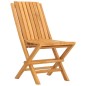 vidaXL Set da Pranzo per Giardino 5 pz in Legno Massello di Teak vidaXL Set da Pranzo per Giardino 5 pz in Legno Massello di Teak
