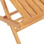 vidaXL Set da Pranzo per Giardino 5 pz in Legno Massello di Teak vidaXL Set da Pranzo per Giardino 5 pz in Legno Massello di Teak