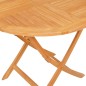 vidaXL Set da Pranzo per Giardino 5 pz in Legno Massello di Teak vidaXL Set da Pranzo per Giardino 5 pz in Legno Massello di Teak