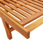 vidaXL Sdraio 2 pz con Cuscini in Legno Massello di Acacia vidaXL Sdraio 2 pz con Cuscini in Legno Massello di Acacia
