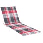vidaXL Sdraio 2 pz con Cuscini in Legno Massello di Acacia vidaXL Sdraio 2 pz con Cuscini in Legno Massello di Acacia
