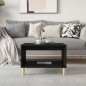 vidaXL Tavolino da Salotto Nero 60x50x40 cm in Legno Multistrato