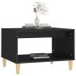 vidaXL Tavolino da Salotto Nero 60x50x40 cm in Legno Multistrato