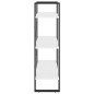 vidaXL Libreria Bianca 80x30x105 cm in Legno Multistrato