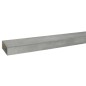 vidaXL Pali per Recinzione da Giardino 10 pz Argento 260 cm in Acciaio vidaXL Pali per Recinzione da Giardino 10 pz Argento 260 cm in Acciaio