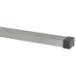 vidaXL Pali per Recinzione da Giardino 10 pz Argento 220 cm in Acciaio vidaXL Pali per Recinzione da Giardino 10 pz Argento 220 cm in Acciaio