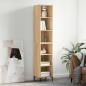 vidaXL Credenza Rovere Sonoma 34,5x32,5x180 cm in Legno Multistrato vidaXL Credenza Rovere Sonoma 34,5x32,5x180 cm in Legno Multistrato