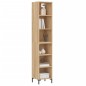 vidaXL Credenza Rovere Sonoma 34,5x32,5x180 cm in Legno Multistrato vidaXL Credenza Rovere Sonoma 34,5x32,5x180 cm in Legno Multistrato
