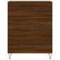 vidaXL Credenza Rovere Marrone 69,5x34x180 cm in Legno Multistrato vidaXL Credenza Rovere Marrone 69,5x34x180 cm in Legno Multistrato