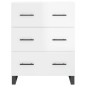 vidaXL Credenza Bianco Lucido 69,5x34x180 cm in Legno Multistrato vidaXL Credenza Bianco Lucido 69,5x34x180 cm in Legno Multistrato