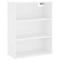 vidaXL Credenza Bianca 69,5x32,5x180 cm Legno Multistrato vidaXL Credenza Bianca 69,5x32,5x180 cm Legno Multistrato