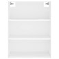 vidaXL Credenza Bianca 69,5x32,5x180 cm Legno Multistrato vidaXL Credenza Bianca 69,5x32,5x180 cm Legno Multistrato