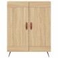 vidaXL Credenza Rovere Sonoma 69,5x34x180 cm in Legno Multistrato vidaXL Credenza Rovere Sonoma 69,5x34x180 cm in Legno Multistrato