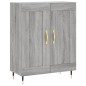 vidaXL Credenza Grigio Sonoma 69,5x34x180 cm in Legno Multistrato vidaXL Credenza Grigio Sonoma 69,5x34x180 cm in Legno Multistrato