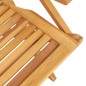 vidaXL Set da Pranzo per Giardino 5 pz in Legno Massello di Teak vidaXL Set da Pranzo per Giardino 5 pz in Legno Massello di Teak