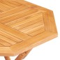 vidaXL Set da Pranzo per Giardino 5 pz in Legno Massello di Teak vidaXL Set da Pranzo per Giardino 5 pz in Legno Massello di Teak