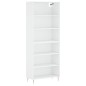 vidaXL Credenza Bianca 69,5x32,5x180 cm Legno Multistrato vidaXL Credenza Bianca 69,5x32,5x180 cm Legno Multistrato