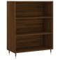 vidaXL Credenza Rovere Marrone 69,5x32,5x180 cm Legno Multistrato vidaXL Credenza Rovere Marrone 69,5x32,5x180 cm Legno Multistrato