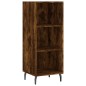 vidaXL Credenza Rovere Fumo 34,5x32,5x180 cm in Legno Multistrato vidaXL Credenza Rovere Fumo 34,5x32,5x180 cm in Legno Multistrato