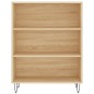 vidaXL Credenza Rovere Sonoma 69,5x32,5x180 cm Legno Multistrato vidaXL Credenza Rovere Sonoma 69,5x32,5x180 cm Legno Multistrato
