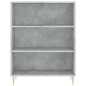 vidaXL Credenza Grigio Sonoma 69,5x32,5x180 cm Legno Multistrato vidaXL Credenza Grigio Sonoma 69,5x32,5x180 cm Legno Multistrato