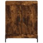 vidaXL Credenza Rovere Fumo 69,5x34x180 cm in Legno Multistrato vidaXL Credenza Rovere Fumo 69,5x34x180 cm in Legno Multistrato