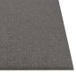 Pannelli Murali 12 pz Grigio Chiaro 30x30 cm in Tessuto 1,08 m² Pannelli Murali 12 pz Grigio Chiaro 30x30 cm in Tessuto 1,08 m²