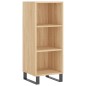 vidaXL Credenza Rovere Sonoma 34,5x32,5x180 cm in Legno Multistrato vidaXL Credenza Rovere Sonoma 34,5x32,5x180 cm in Legno Multistrato