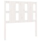 Testiera per Letto Bianca 95,5x4x100 cm Legno Massello di Pino Testiera per Letto Bianca 95,5x4x100 cm Legno Massello di Pino