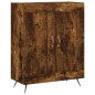 vidaXL Credenza Rovere Fumo 69,5x34x180 cm in Legno Multistrato vidaXL Credenza Rovere Fumo 69,5x34x180 cm in Legno Multistrato